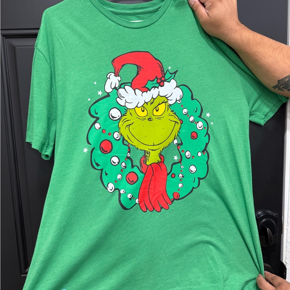 Green Grinch Christmas T-Shirt